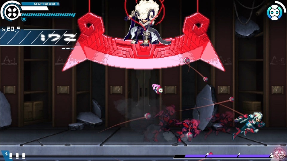 「白き鋼鉄のX THE OUT OF GUNVOLT」がPS4/Switch/Steam向けに9月26日発売決定！の画像3