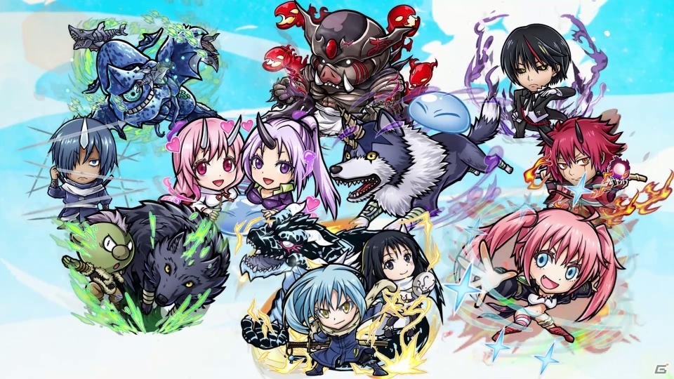 「共闘ことばRPG コトダマン」と「転生したらスライムだった件」のコラボが開始！の画像3