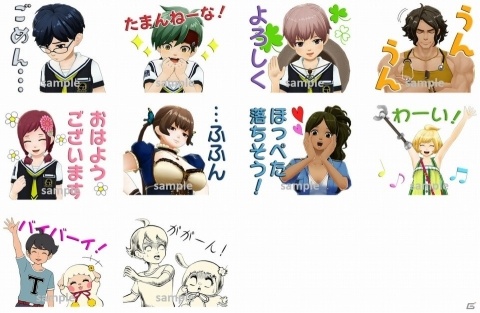 「ザンキゼロ」のLINEスタンプが発売！コミュニケーションを彩る40種のメッセージが登場の画像1