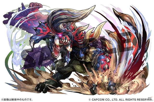 鏖魔ディアブロスがパワーアップ！「パズル＆ドラゴンズ」にて「モンスターハンター」とのコラボが復刻の画像2