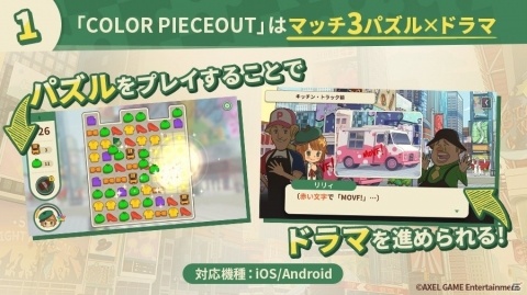 Color Pieceout Ios版の事前登録が開始 公式サイトやinstagramでキャストのオフショットも公開中の画像一覧 ゲーム情報サイト Gamer