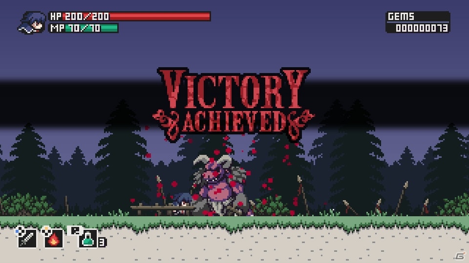 8bits fanaticsの新作「Steel Sword Story」が6月21日にSteamで配信！アクツクMV製の正統派2D横スクールアクションの画像7