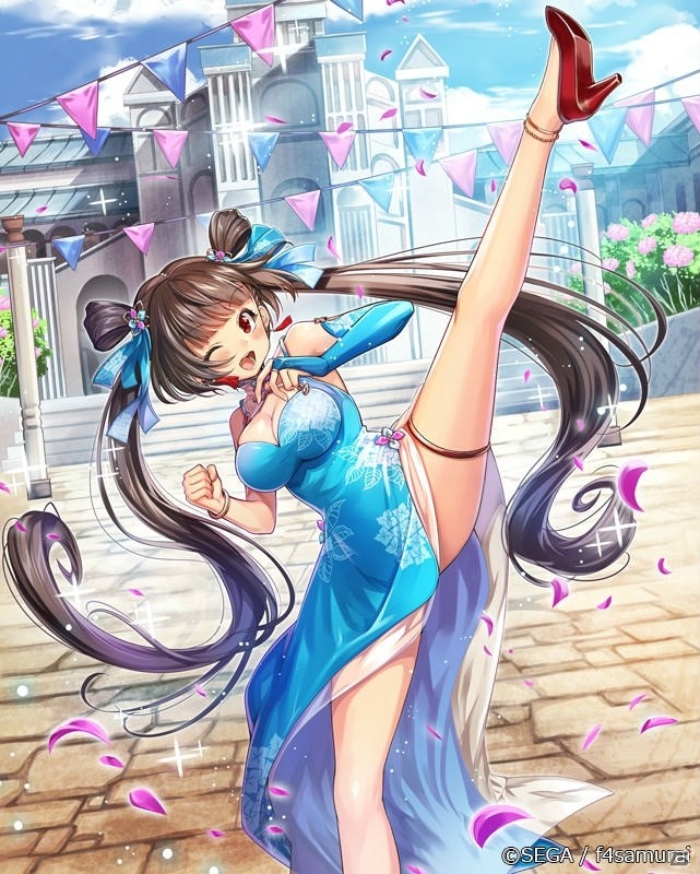 「オルタンシア・サーガ -蒼の騎士団-」ドレス姿のカルディナとメイリンが登場!「ミス紫陽花の精コンテスト」開催
