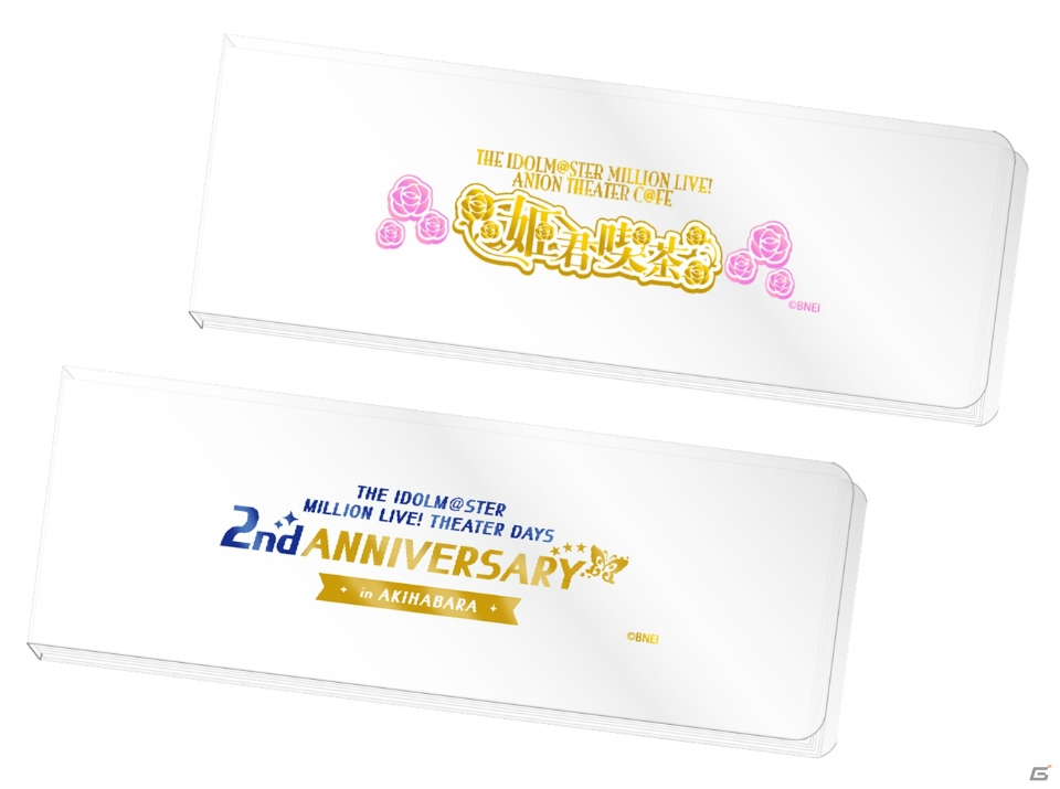 「アイドルマスター ミリオンライブ! シアターデイズ アニON劇場(シアター)カフェ 姫君喫茶」が東京・大阪・名古屋で期間限定オープン!