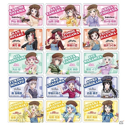 「バンドリ！ ガールズバンドパーティ！カフェ 2019」が7月12日より東京・大阪・名古屋・札幌に順次オープン！の画像5