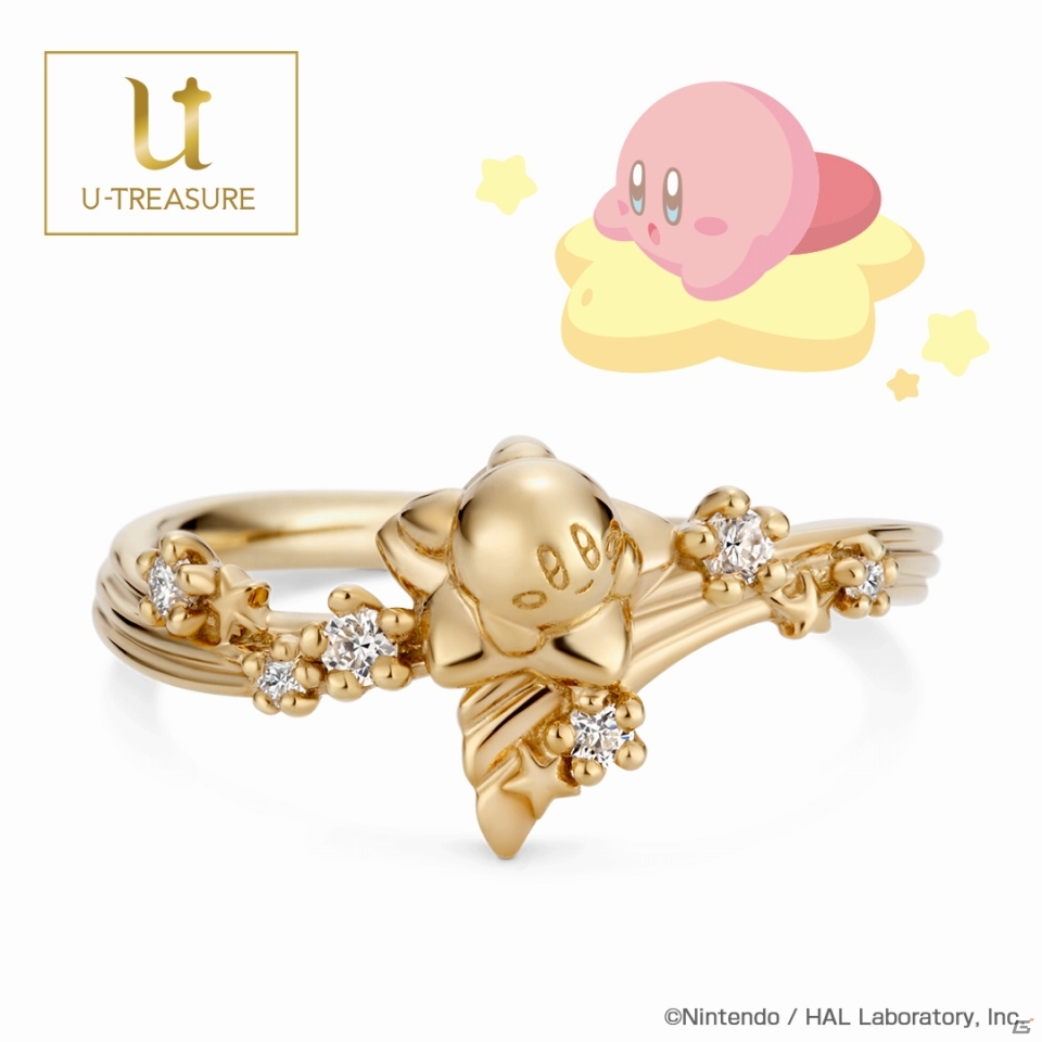 ユートレジャーより「星のカービィ」デザインのネックレス＆リングが登場！7月23日より予約開始の画像3