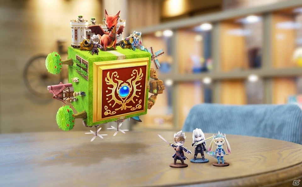 ガチャンコバトルRPG「ドラゴン＆コロニーズ」が配信！キューブ状の「ハコロニー」に王国をクラフトしようの画像1