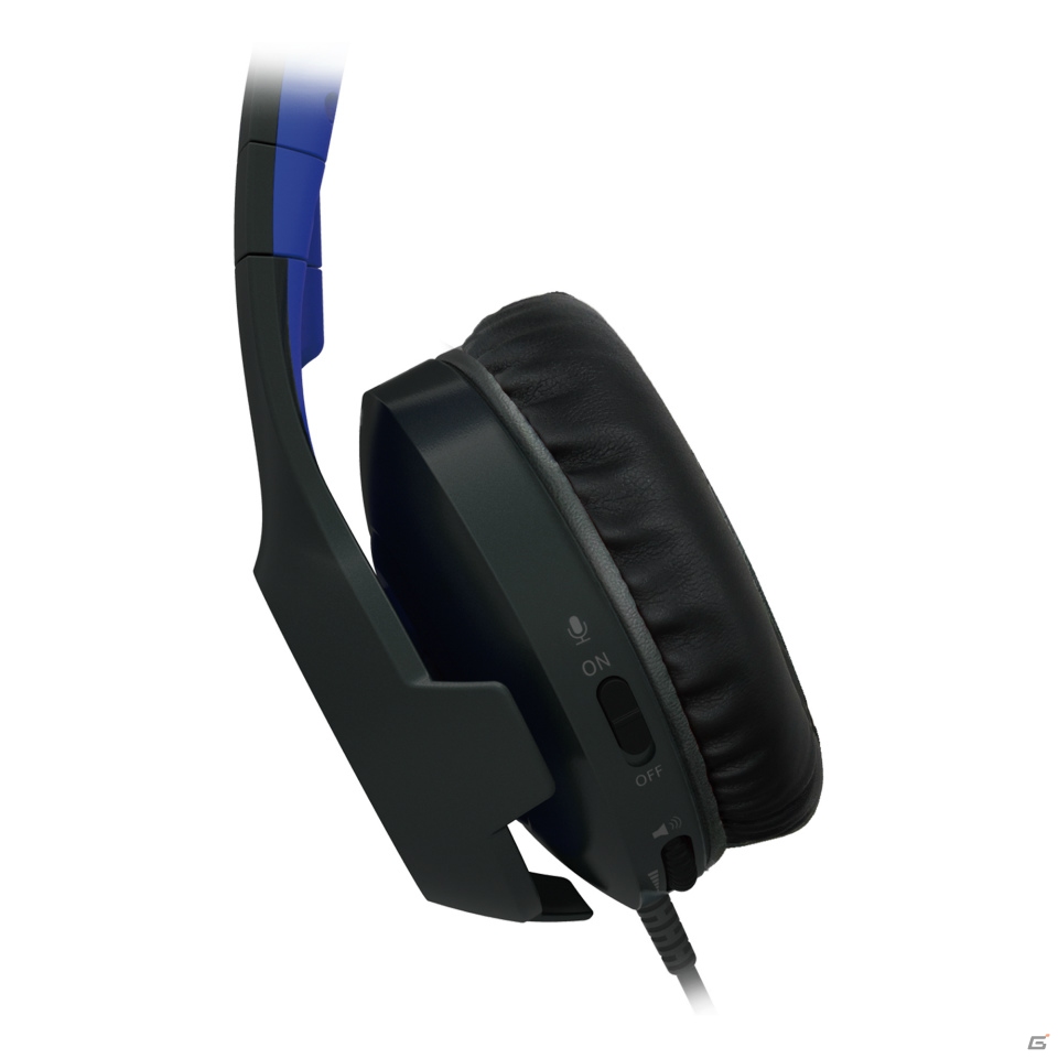 ホリよりPS4用ゲーミングヘッドセットが登場！ブラック／ブルーの2色展開で9月より販売開始の画像5