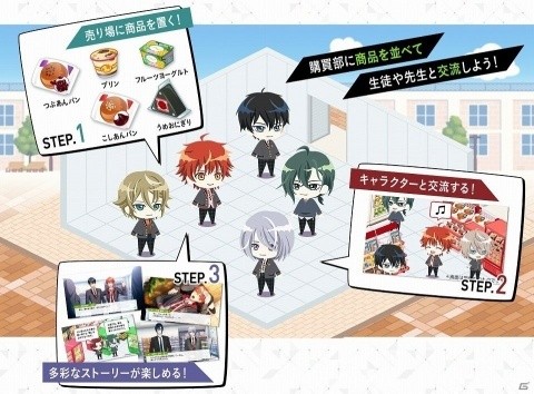 「マルチポイント×コネクション」の事前登録が開始！購買部運営の遊び方やキャラクターストーリーが公開の画像12