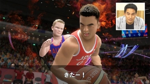 「東京2020オリンピック The Official Video Game」松田丈志さんが卓球とバスケットボールを紹介する実況映像が公開！の画像2