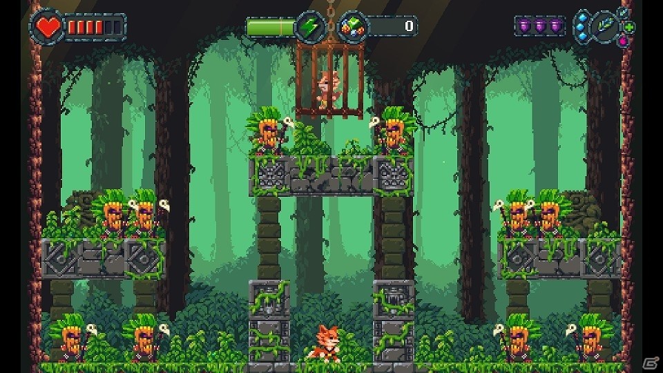 PS4/PS Vita/Switch「Furwind」が6月27日に発売！16ビットテイストのプラットフォームアクションの画像2