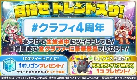 「クラッシュフィーバー」4周年記念生放送が6月29日に配信！東京で開催されるオフラインイベントの様子をお届けの画像2