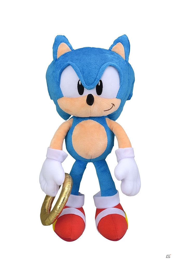 「ソニック・ザ・ヘッジホッグ おでかけぬいぐるみ“クラシックソニック”」の予約が開始！10月に発売予定の画像3
