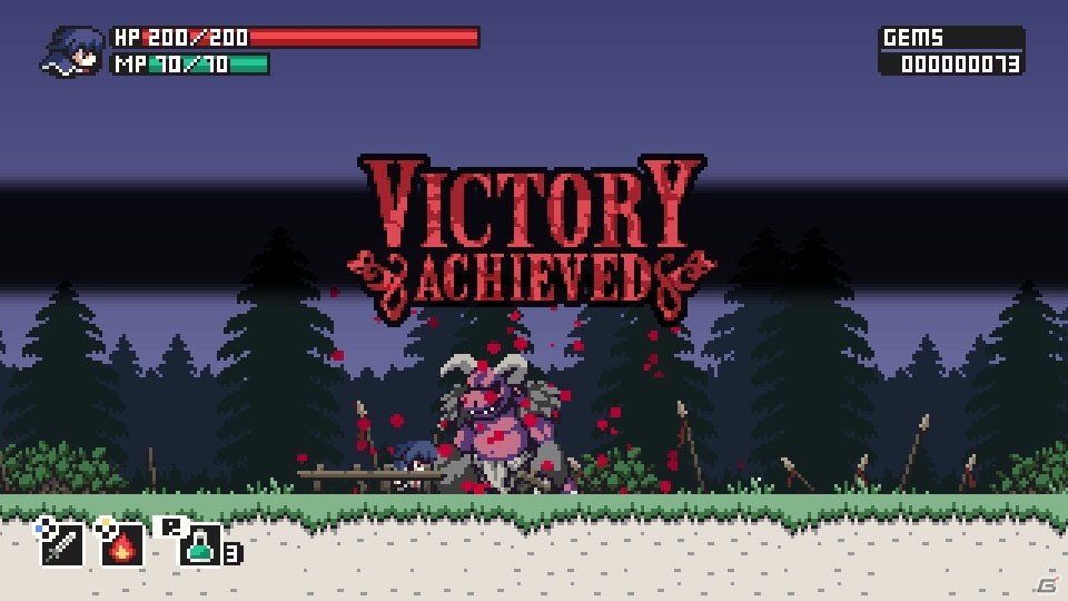 緻密なスプライトアニメーションで描かれる剣と魔法の2Dアクション「Steel Sword Story」がSteamで配信スタートの画像3