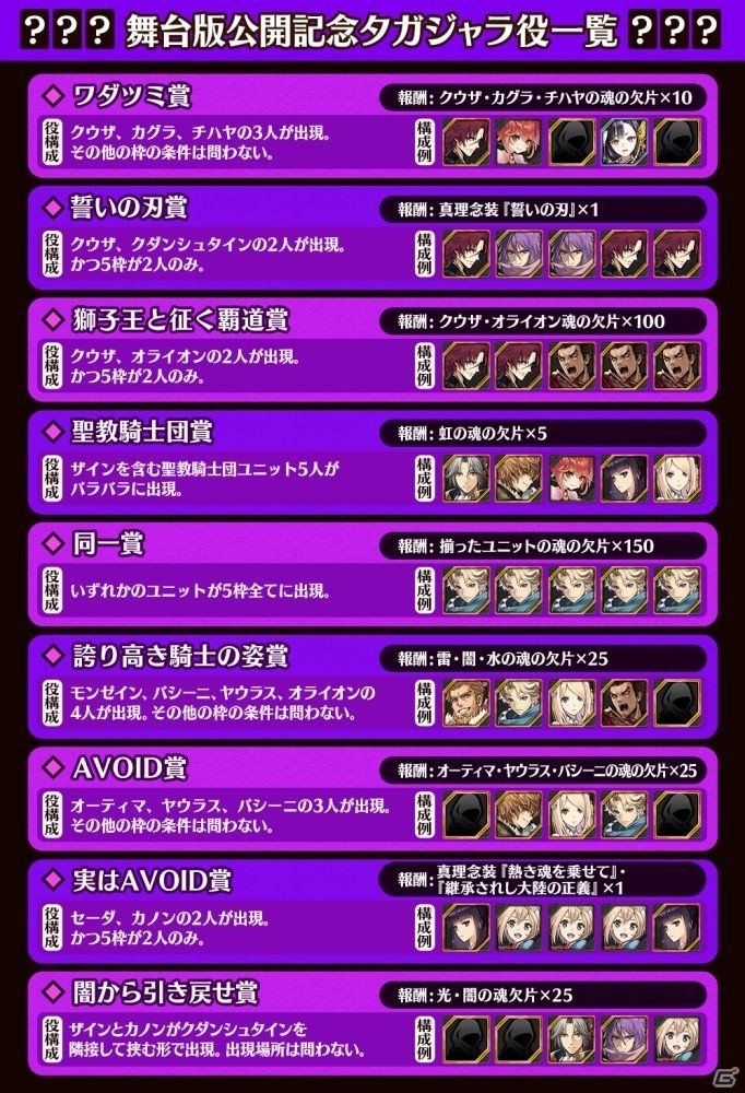「誰ガ為のアルケミスト」舞台版「聖石の追憶」との連動イベント「誓いの刃、貫く魔槍」が開催！の画像7