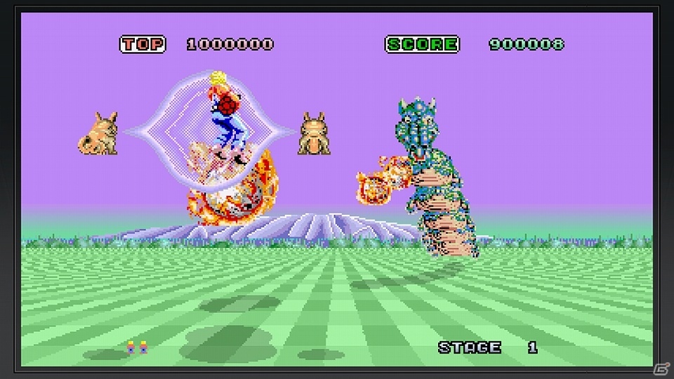 「SEGA AGES スペースハリアー」が6月27日に配信決定！Joy-Con縦持ちで操縦桿のような操作が可能にの画像3