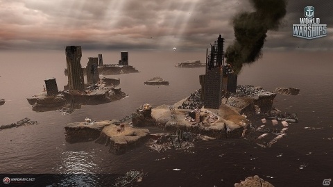「World of Warships」ポストアポカリプスの世界で戦うバトルロワイアルモード「過酷戦」が実装！の画像19