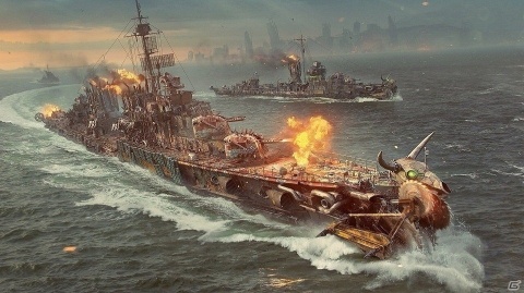 「World of Warships」ポストアポカリプスの世界で戦うバトルロワイアルモード「過酷戦」が実装！の画像24