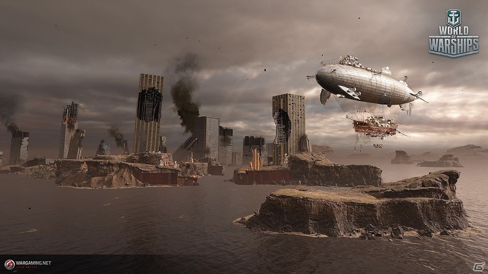 「World of Warships」ポストアポカリプスの世界で戦うバトルロワイアルモード「過酷戦」が実装！の画像18