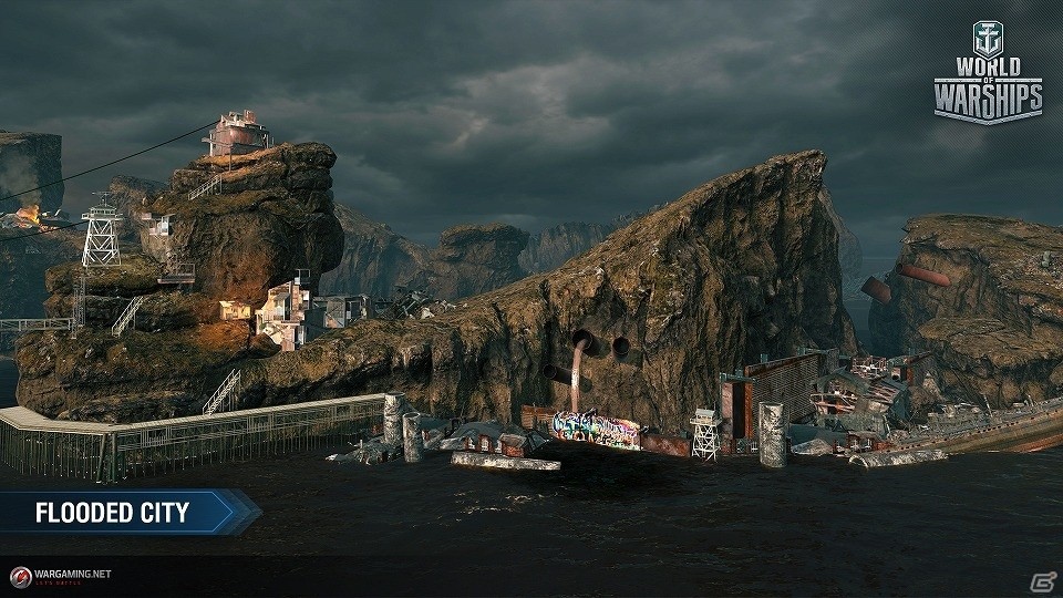 「World of Warships」ポストアポカリプスの世界で戦うバトルロワイアルモード「過酷戦」が実装！の画像20