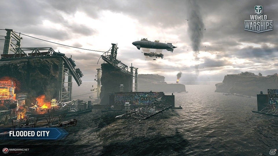 「World of Warships」ポストアポカリプスの世界で戦うバトルロワイアルモード「過酷戦」が実装！の画像22