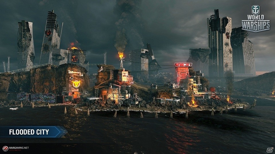 「World of Warships」ポストアポカリプスの世界で戦うバトルロワイアルモード「過酷戦」が実装！の画像3