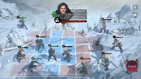 スマホ向けコレクタブルストラテジーRPG「ゲーム・オブ・スローンズ Beyond the Wall」が発表！の画像3