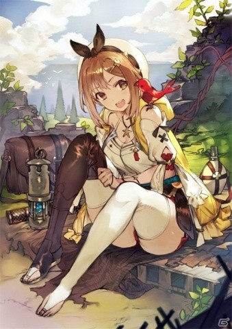 「ライザのアトリエ」トリダモノ氏描き下ろしのプレミアムボックスパッケージイラストが公開！の画像1