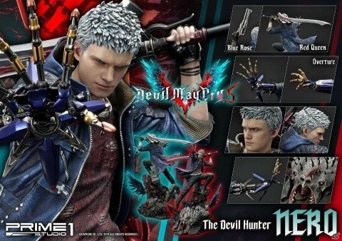 「デビル メイ クライ 5」よりネロの大型スタチューが登場！武器やデビルブレイカーの差し替えが可能の画像14