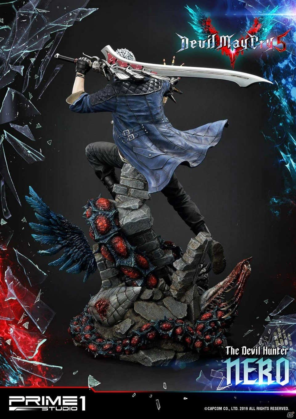 「デビル メイ クライ 5」よりネロの大型スタチューが登場！武器やデビルブレイカーの差し替えが可能の画像9