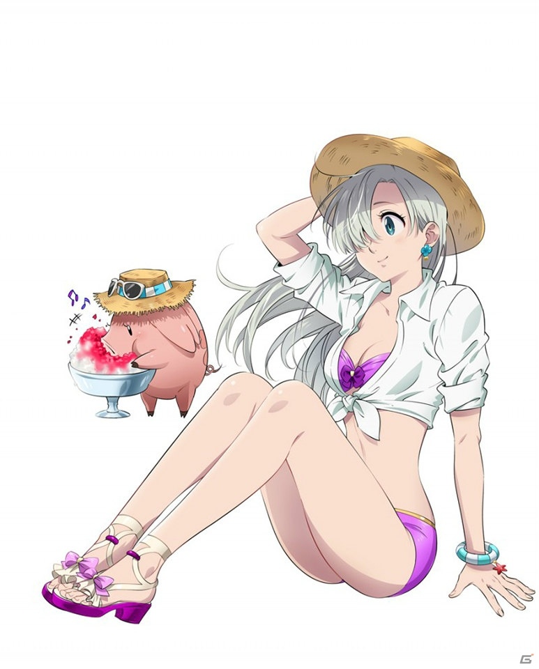 「七つの大罪 ～光と闇の交戦～」水着コスチュームが12種類追加！イベントステージ「百年海辺の秘密」も登場の画像15