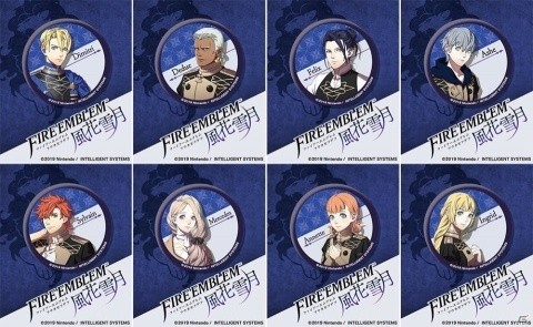 「ファイアーエムブレム 風花雪月」登場キャラの缶バッジやアクリルスタンドが8月上旬に発売！の画像3