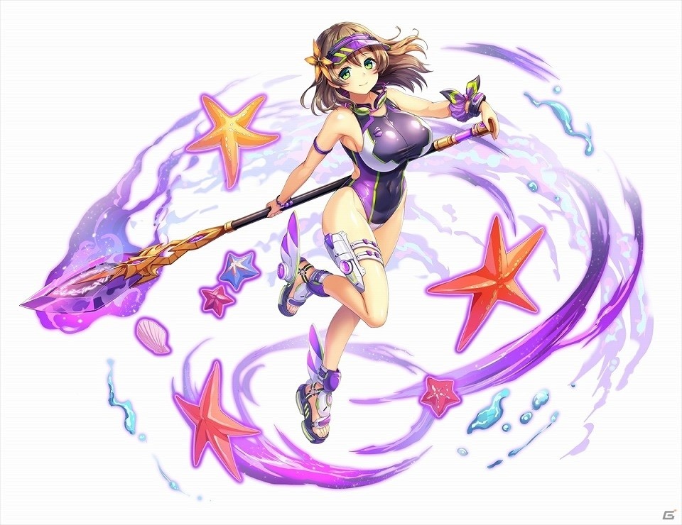 「神姫PROJECT A」シャマシュやフォルセティ、アテンが水着姿で登場！の画像2
