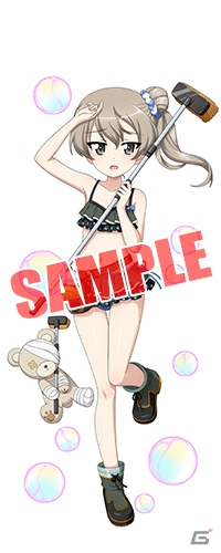 「ガールズ＆パンツァー 戦車道大作戦！」最終章 第2話連動企画が開催！水着衣装の生徒も登場の画像6