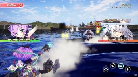 「アズールレーン クロスウェーブ」新キャラクターの島風＆駿河の姿を確認できるPVが公開！の画像8