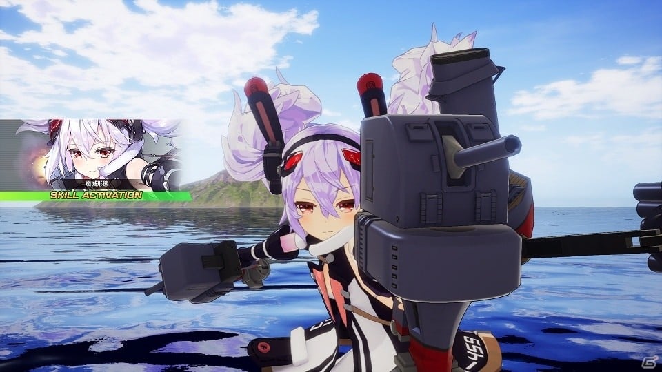 「アズールレーン クロスウェーブ」新キャラクターの島風＆駿河の姿を確認できるPVが公開！の画像9