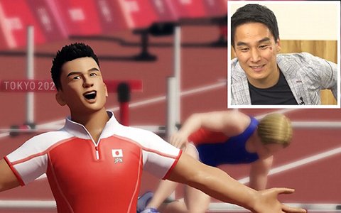 「東京2020オリンピック The Official Video Game」松田丈志さんが110mハードル、BMX、走幅跳を紹介する映像が公開！