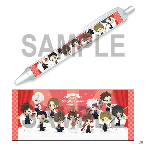 「戦国BASARA バトルパーティー×カプコンカフェ」のオリジナルグッズ情報が公開！の画像4