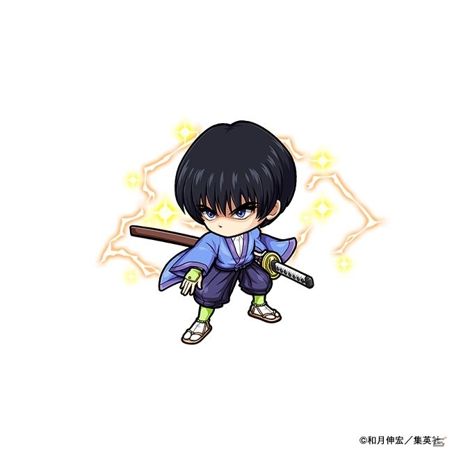 「ポコロンダンジョンズ」7月16日より「るろうに剣心」とのコラボが実施！緋村剣心や志々雄真実が登場の画像4