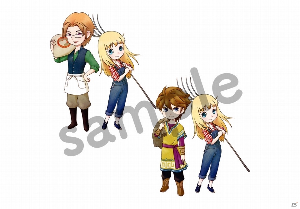 「牧場物語 再会のミネラルタウン」店舗別の購入特典が公開！予約受付は本日より順次スタートの画像7