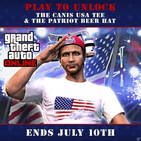 「GTAオンライン」Patriotビールハットなど独立記念日特別アイテムが再登場！の画像4