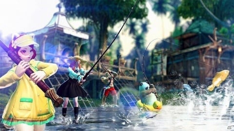 PS4版「TERA」釣りコンテンツやヒューマン男性ファイターが追加！7月12日より魚釣り大会が開催の画像1