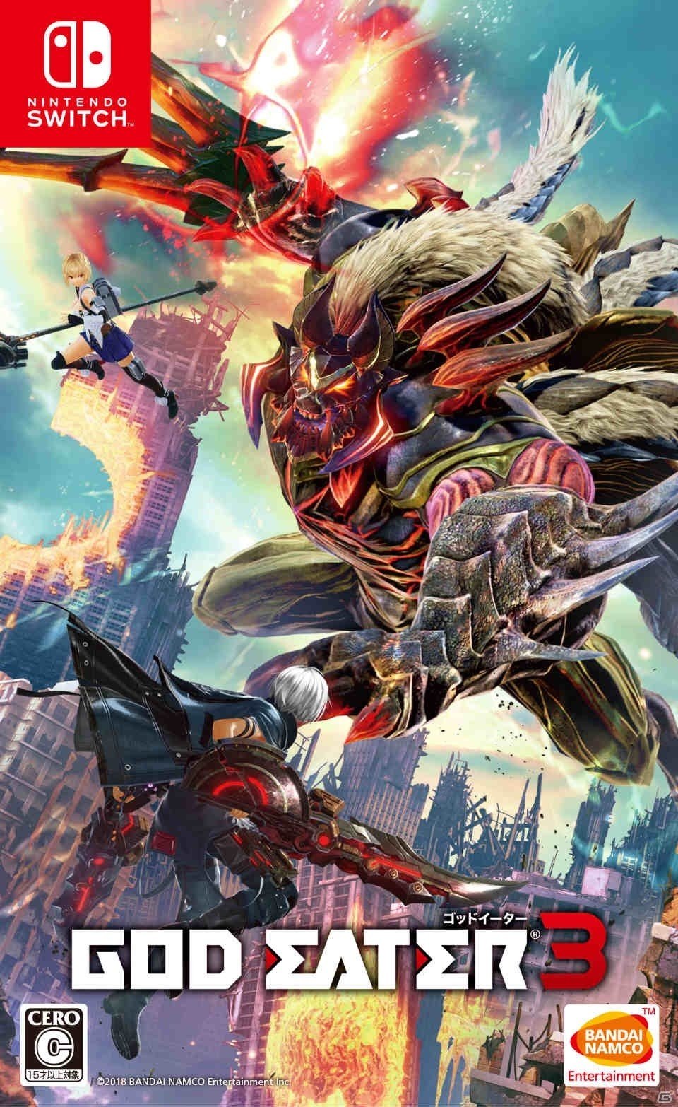 Switch版「ゴッドイーター3」が本日発売！シリーズの紹介映像「3分！？でわかるゴッドイーター！」も公開の画像1