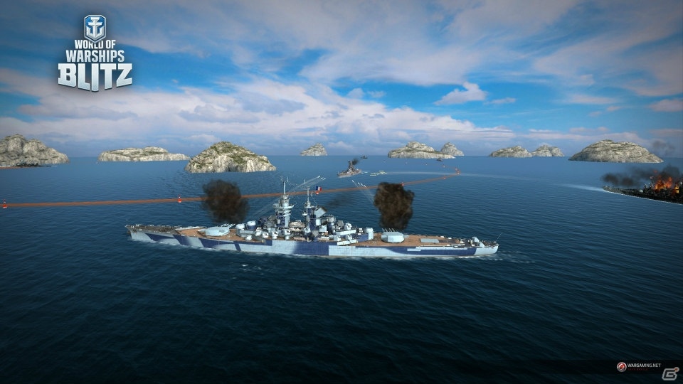 「World of Warships Blitz」フランス艦艇ツリーにTurenneやCourbetなど8隻の戦艦が追加！の画像9