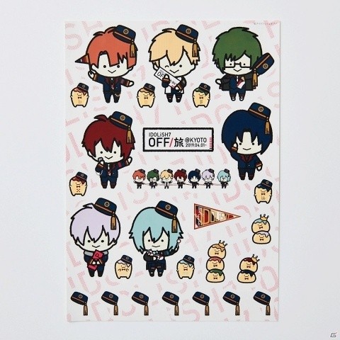 IDOLiSH7 OFF/旅」オリジナルフラッグやミニ帽子キーホルダー