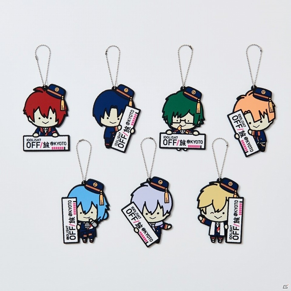 IDOLiSH7 OFF/旅」オリジナルフラッグやミニ帽子キーホルダー