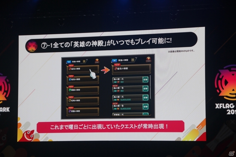 カブリエルの獣神化や「僕のヒーローアカデミア」とのコラボも発表！「XFLAG PARK 2019」レポートの画像32