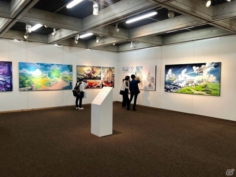 「Cygames背景美術展」が大阪芸術大学にて開催！「グランブルーファンタジー」などの背景美術約150点が展示の画像3