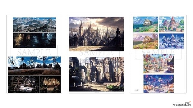 「Cygames背景美術展」が大阪芸術大学にて開催！「グランブルーファンタジー」などの背景美術約150点が展示の画像8