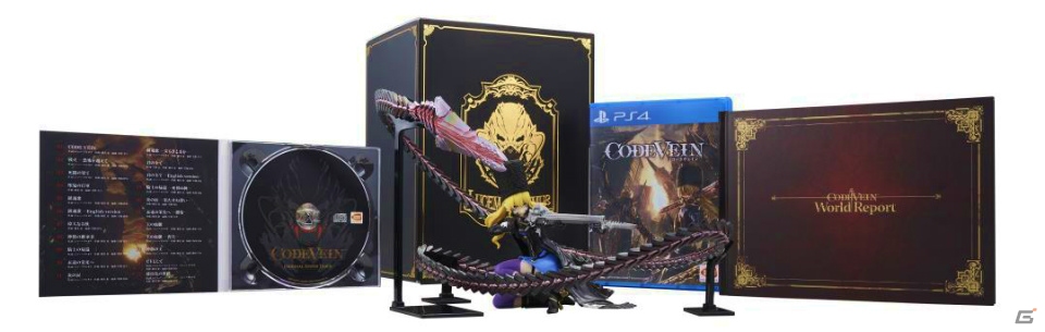 PS4「CODE VEIN」ゲオ限定「オリジナルスチールブック」のデザインが公開！パッケージ版に同梱されて販売予定の画像4